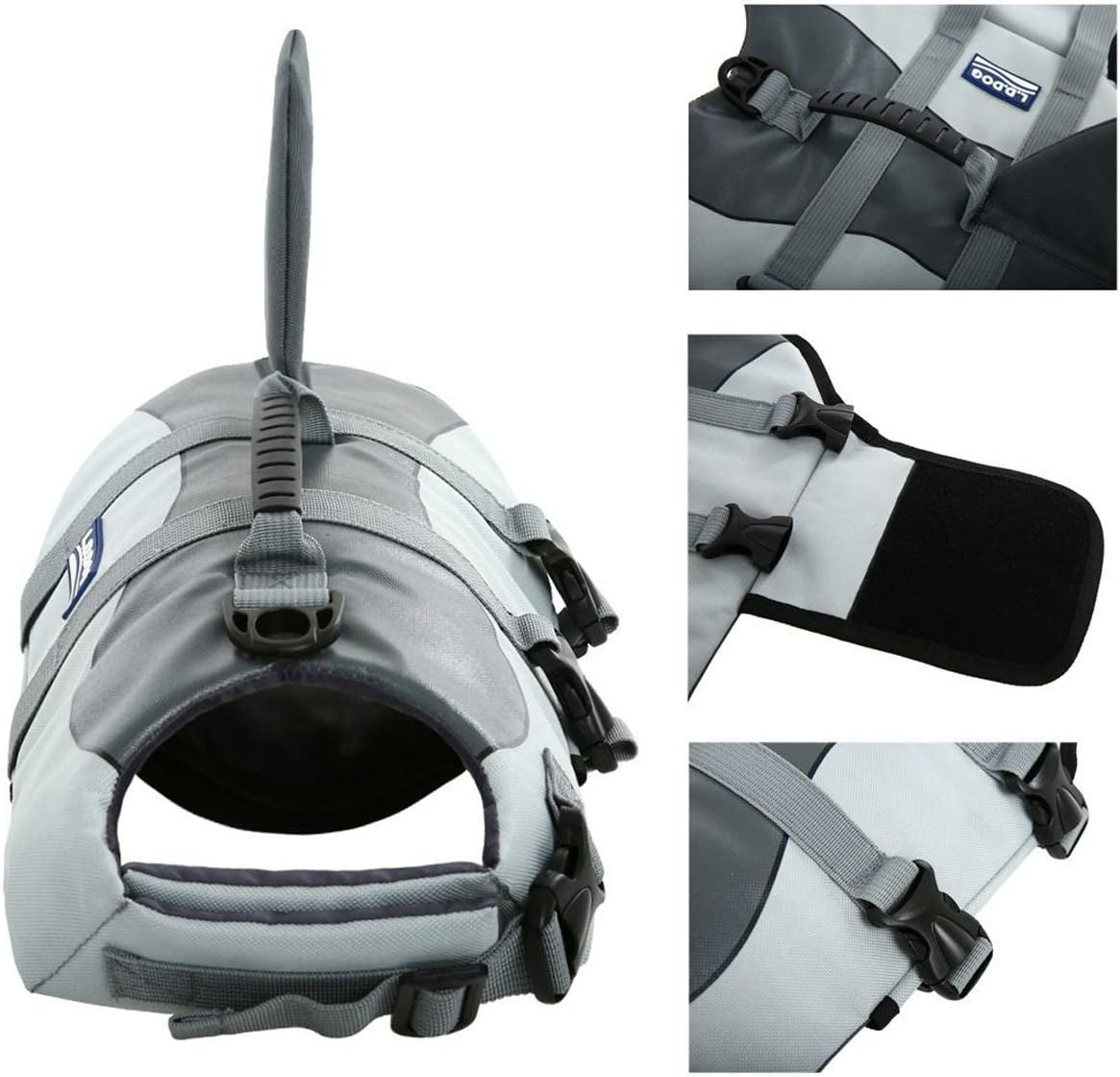 Adjustable Dog Life Jacket for Swimming