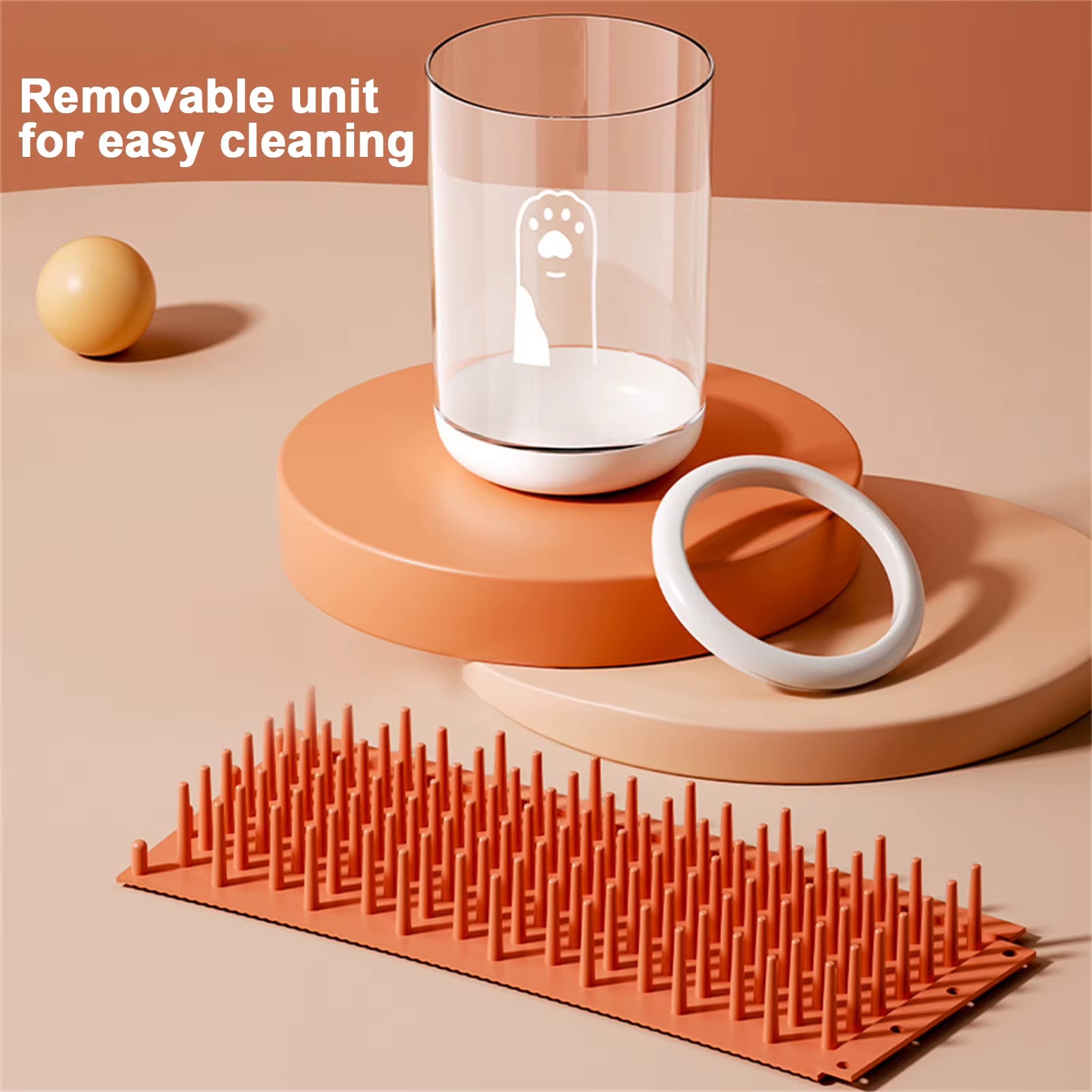 Paw Cleaner Cat and Dog / Easy Cleaning No Scrubbing Cup for Small/Medium