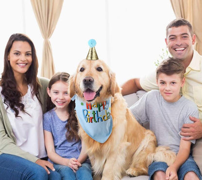 Dog Birthday Bandana/Hat Party Supplies 