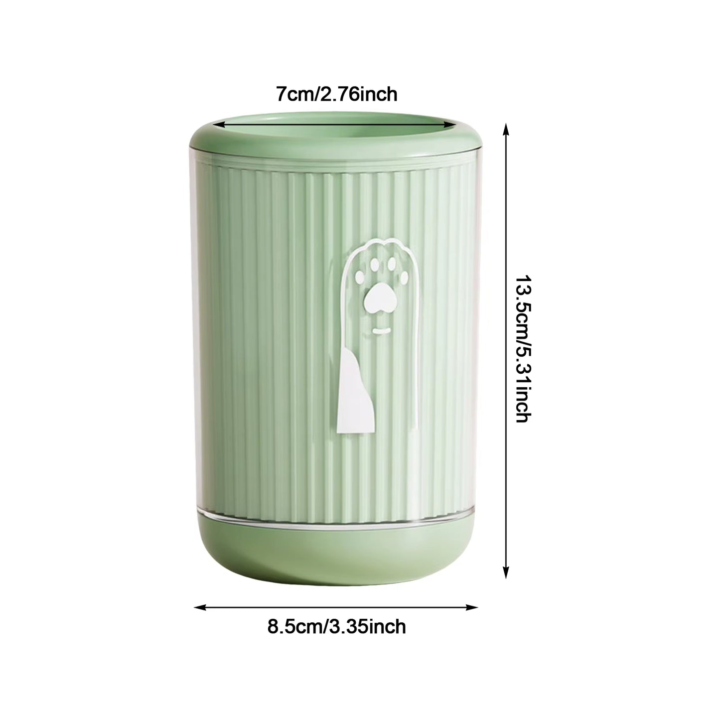 Paw Cleaner Cat and Dog / Easy Cleaning No Scrubbing Cup for Small/Medium