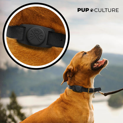 Airtag Dog Collar | Durable & Protective Dog Airtag Holder - Track Your Pet Using Apple Airtag Technology