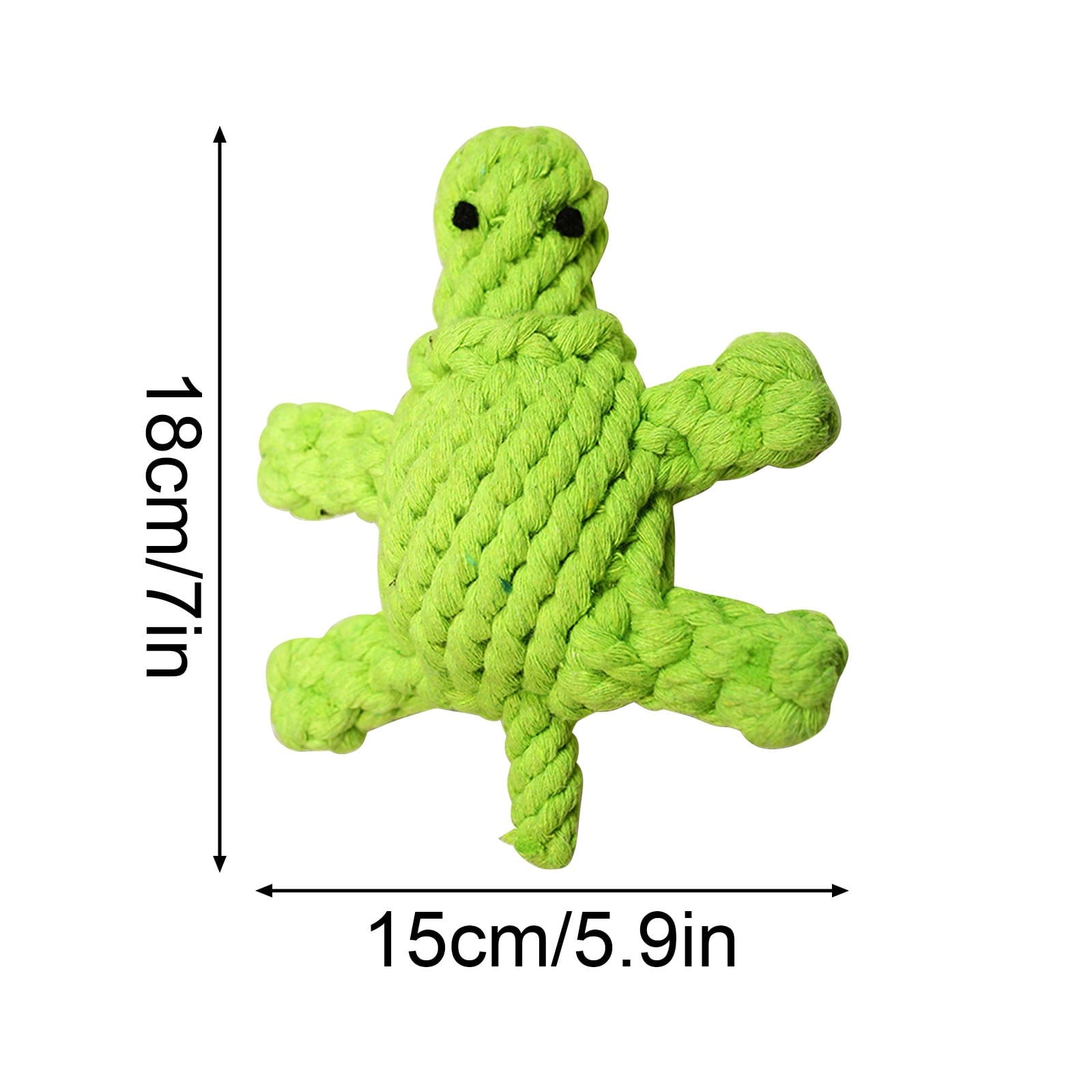 Pet Cotton Rope Toy Small Turtle 
