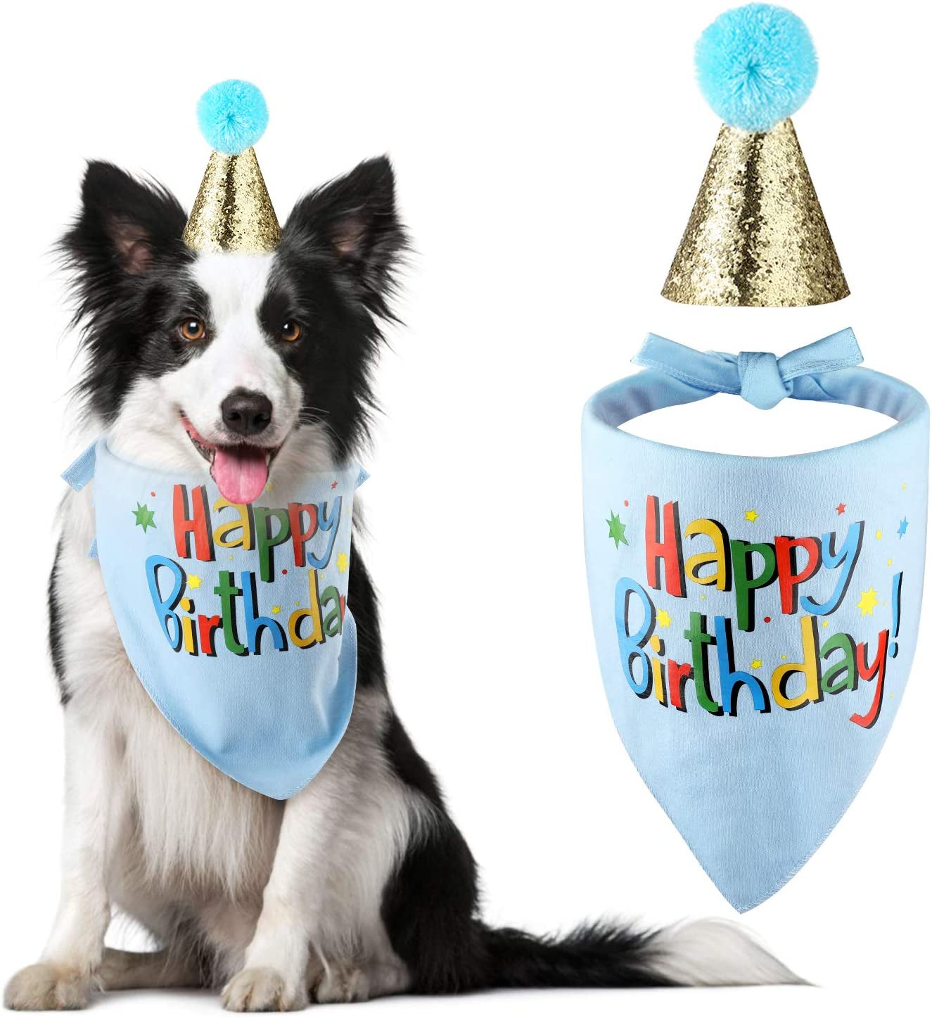 Dog Birthday Bandana/Hat Party Supplies 