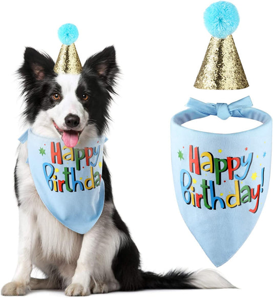 Dog Birthday Bandana/Hat Party Supplies 