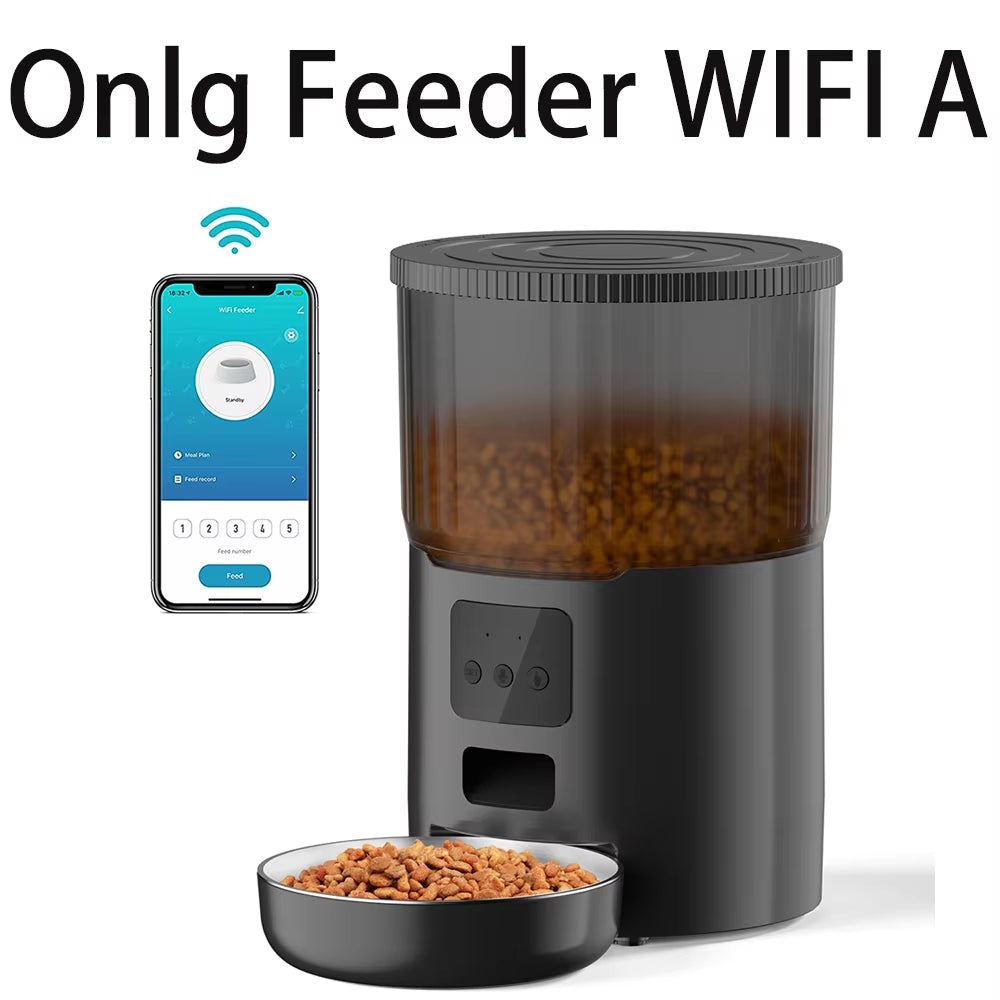 4L Pet Feeder WIFI Automatic 