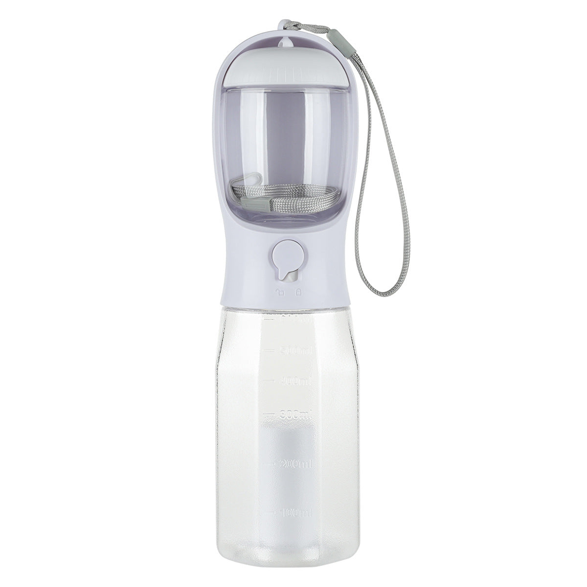 Portable Cat/Dog Water Bottle Food Feeder Drinker Dispenser 3 in 1 Leak-Proof Multifunctional