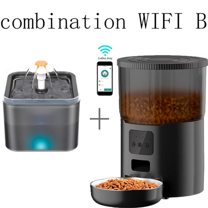 4L Pet Feeder WIFI Automatic 