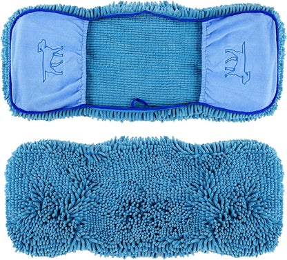 Quick Dry Towel for Dogs | Ultra Absorbent Microfiber Shammy | Extra Large 35X15 Size for All Breeds | 