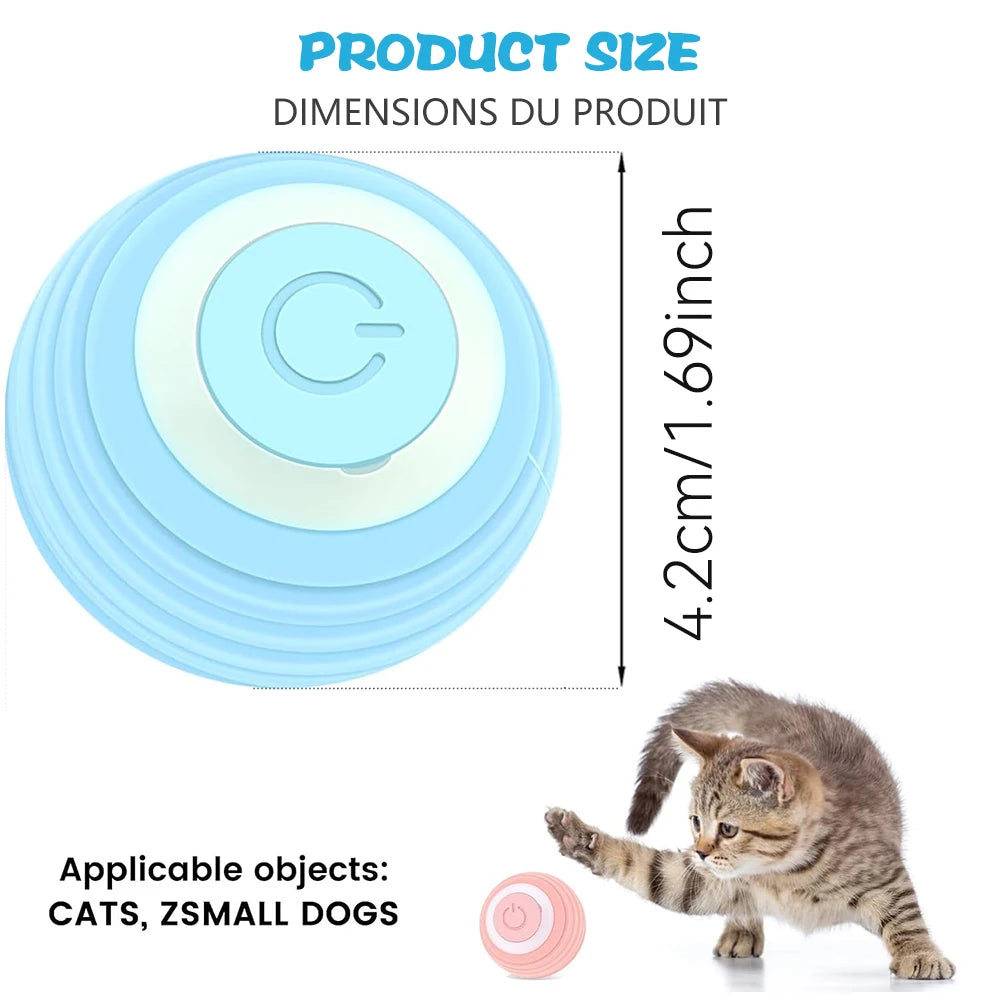 Cat/Dog Interactive Ball Electric Automatic Rolling Ball Smart