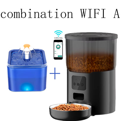 4L Pet Feeder WIFI Automatic 