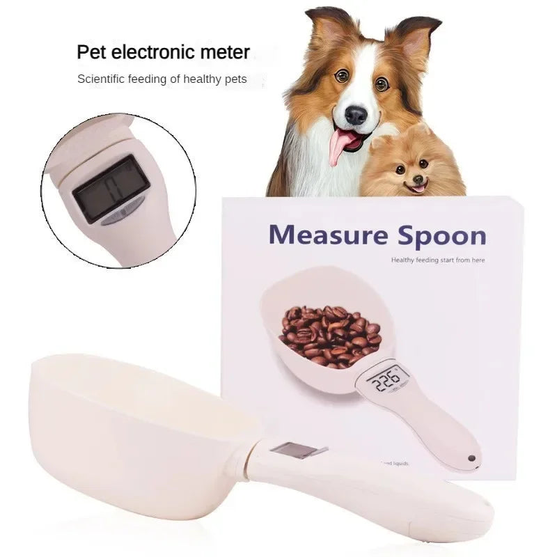 Pet Food Measuring Scoop Electronic - Scale with LED Display