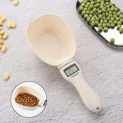 Pet Food Measuring Scoop Electronic - Scale with LED Display