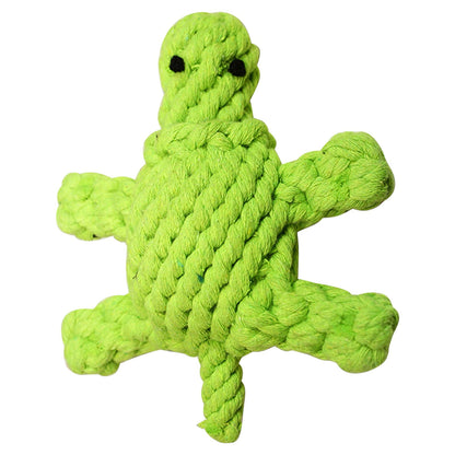 Pet Cotton Rope Toy Small Turtle 