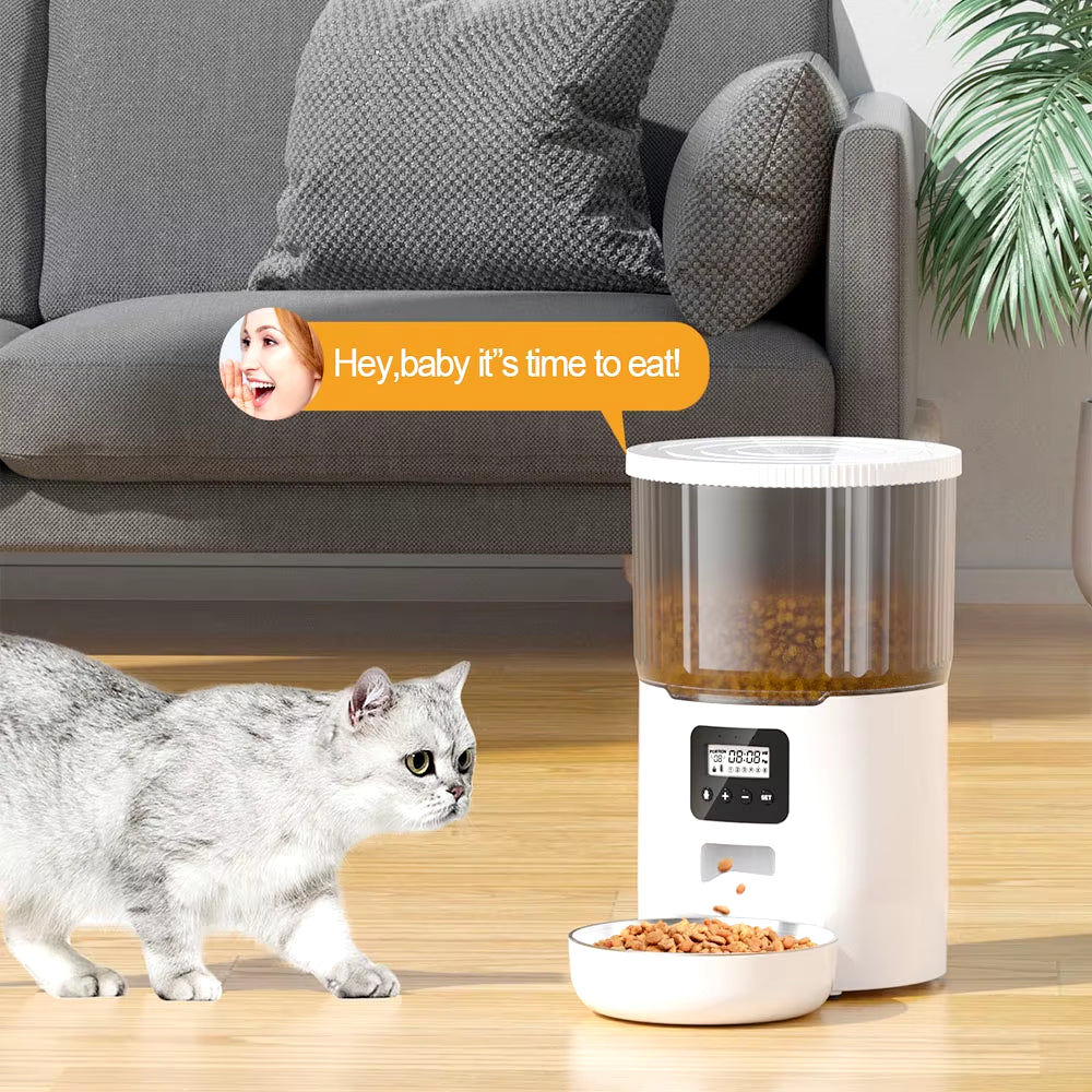 4L Pet Feeder WIFI Automatic 