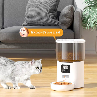 4L Pet Feeder WIFI Automatic 