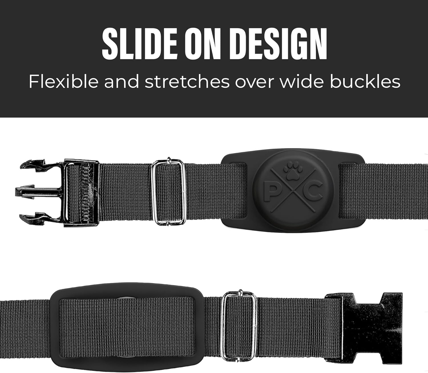 Airtag Dog Collar | Durable & Protective Dog Airtag Holder - Track Your Pet Using Apple Airtag Technology